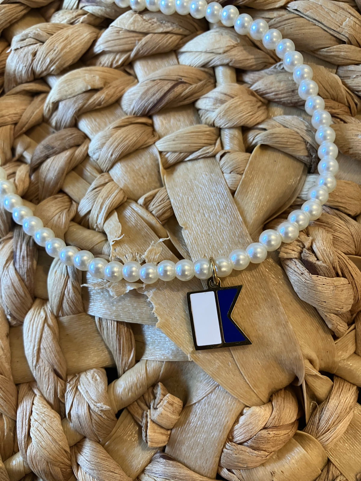 Nautical Alphabet Flag Charm - Letter A